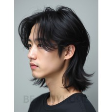 남성 블랙 레이어드