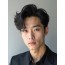 남성 블랙 오버 삭발