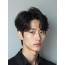 남성 블랙 투블럭