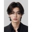 남성 브라운 레이어드컷