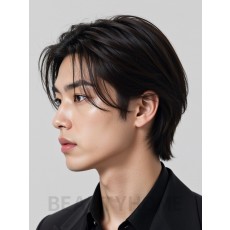 남성 브라운 커트